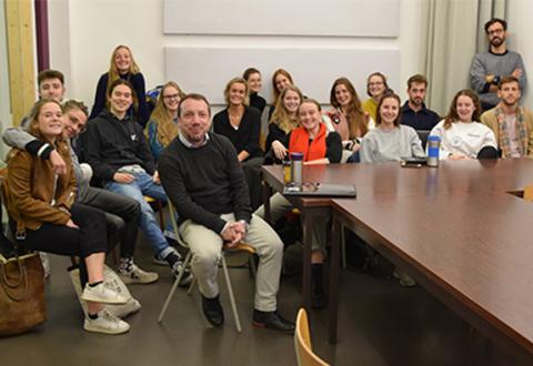 Miguel Massenio, Laurence Vincent, François Corbiau et les étudiants d'ASCEP