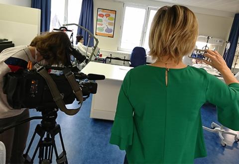 Tournage de BX1 au CCS