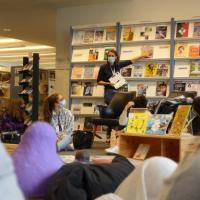 Visite de la bibliothèque