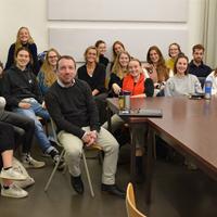 Miguel Massenio, Laurence Vincent, François Corbiau et les étudiants d'ASCEP