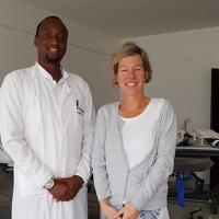 Mme Raveschot en mission à Kigali